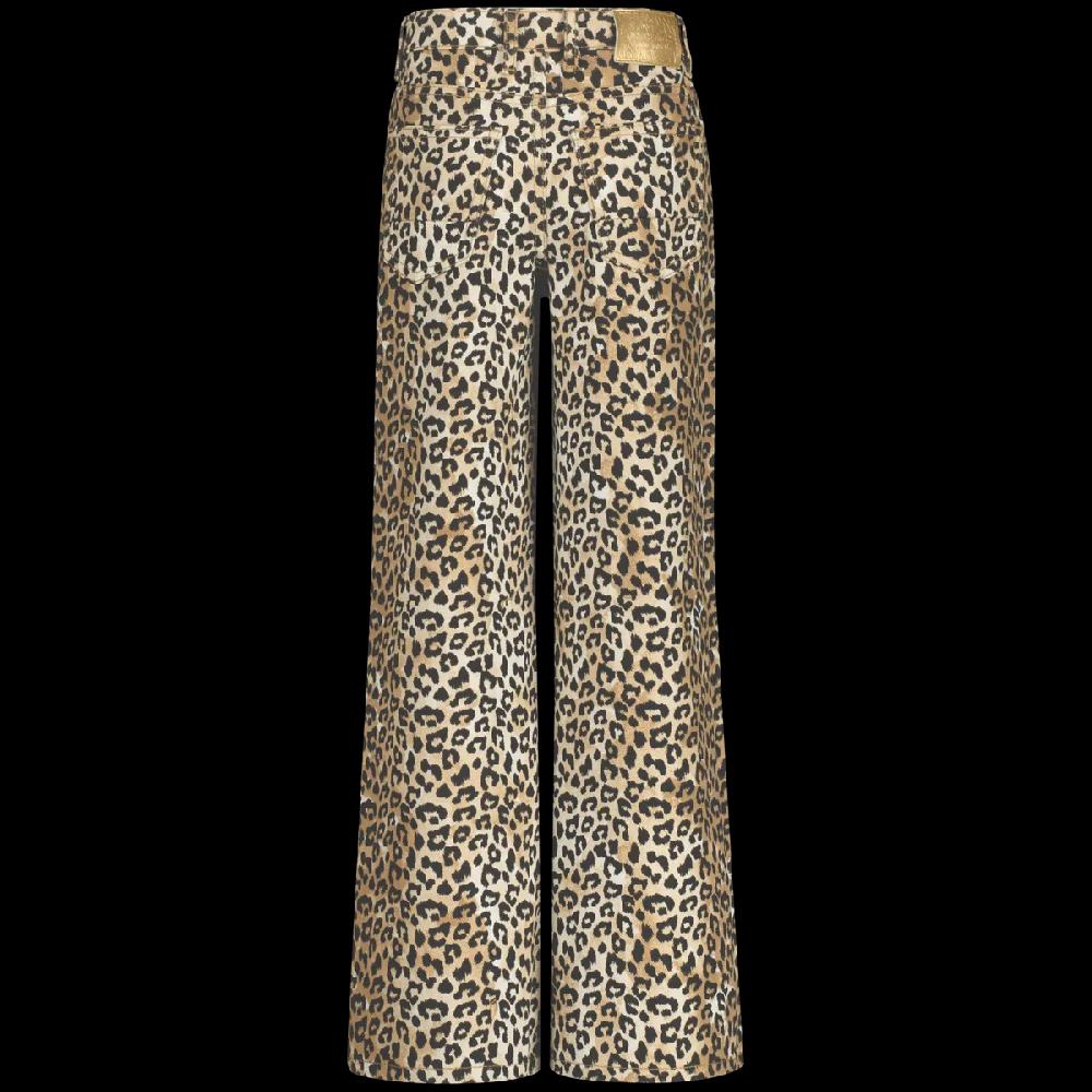 Vingino Extra Wide Leg Jeans Cassie Leopard