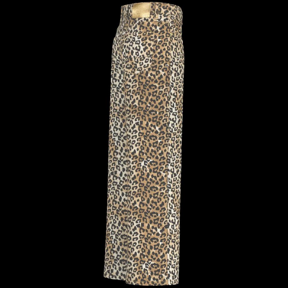 Vingino Extra Wide Leg Jeans Cassie Leopard