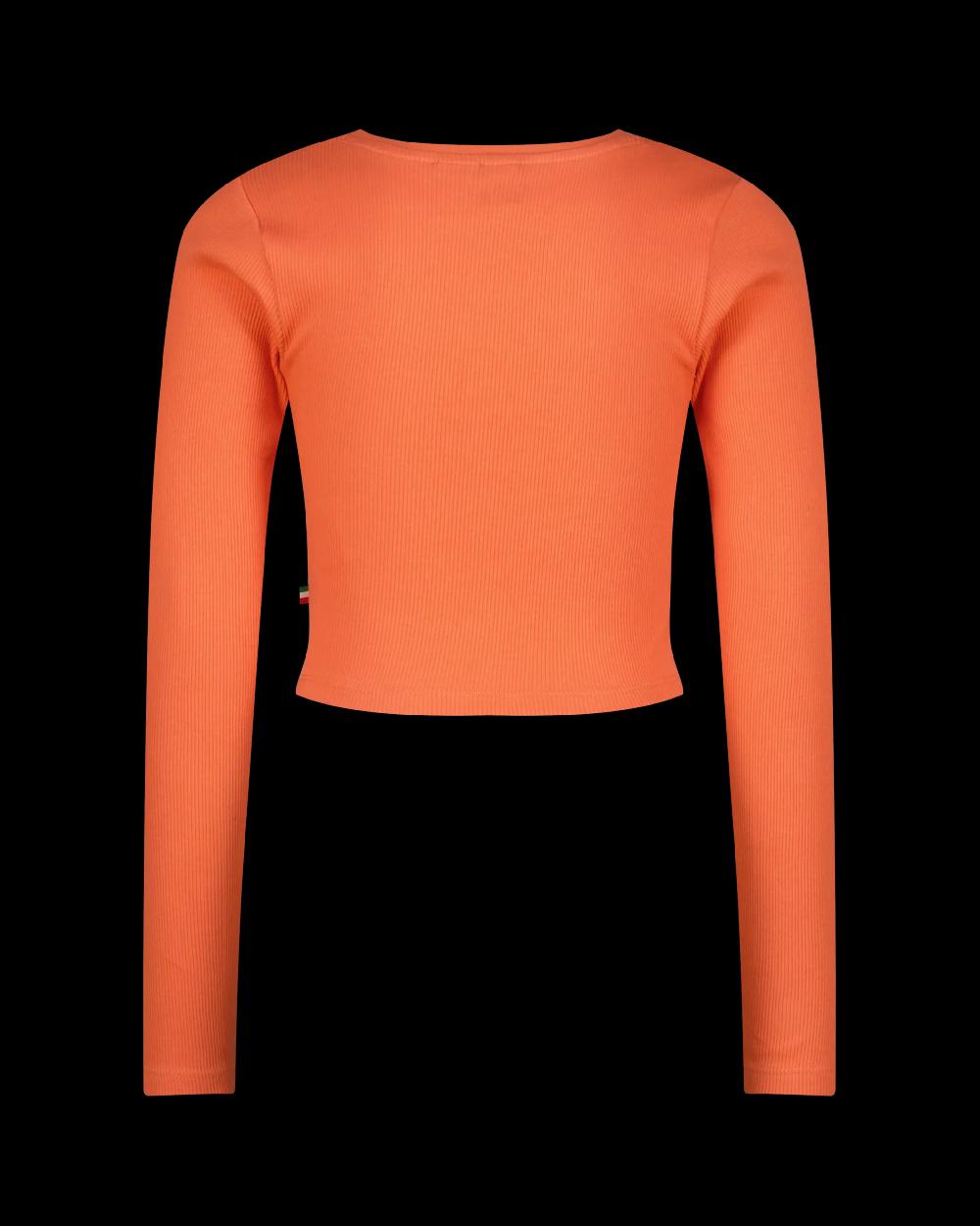 vingino T-shirt G-basic-crop Rib Longsleeve