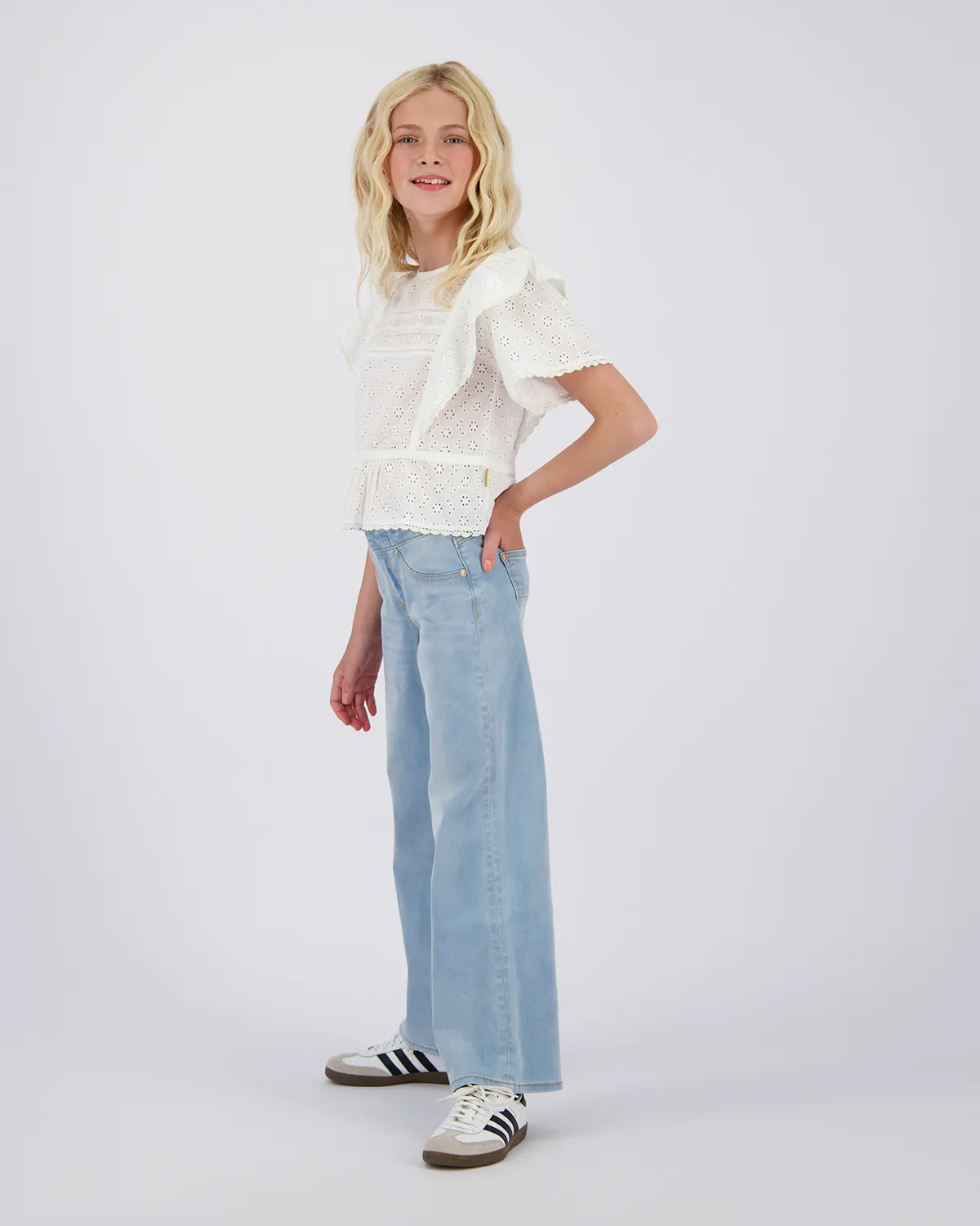 Vingino Wide Leg Jegging Jeans Bellini