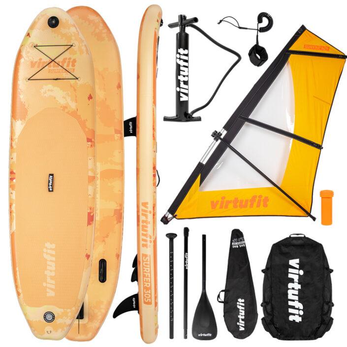 virtufit Supboard Voyager 381 Turquoise – Met accessoires en draagtas