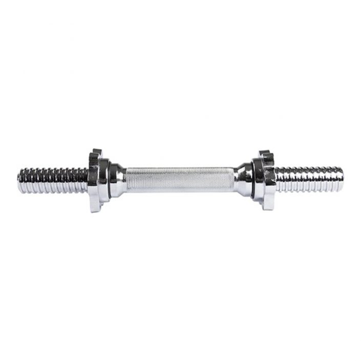 virtufit VirtuFit Dumbbellstang met Veerclipsluiters 30 mm 35 cm