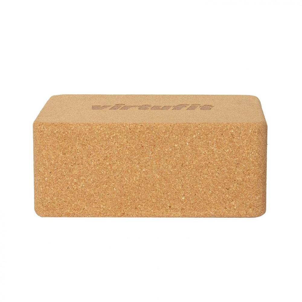 Virtufit VirtuFit Premium Kurk Yoga Blok – Ecologisch