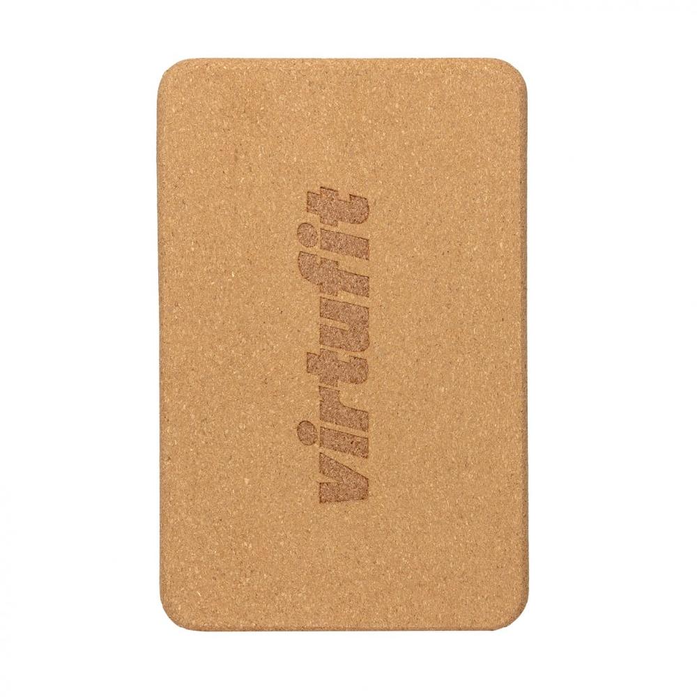 Virtufit VirtuFit Premium Kurk Yoga Blok – Ecologisch