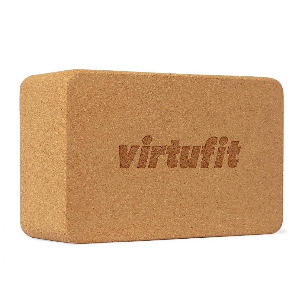 virtufit VirtuFit Premium Kurk Yoga Blok – Ecologisch