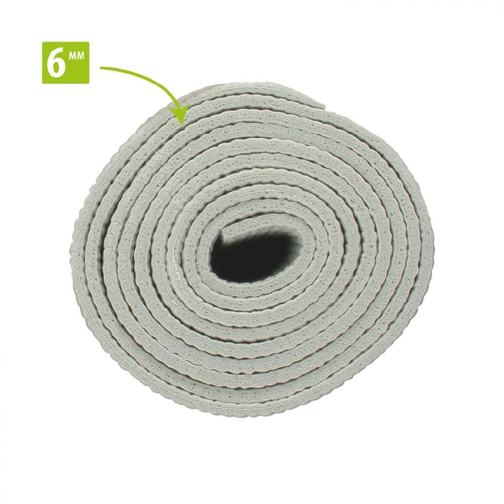 Virtufit VirtuFit Premium Yogamat – 6 Mm – Natural Grey