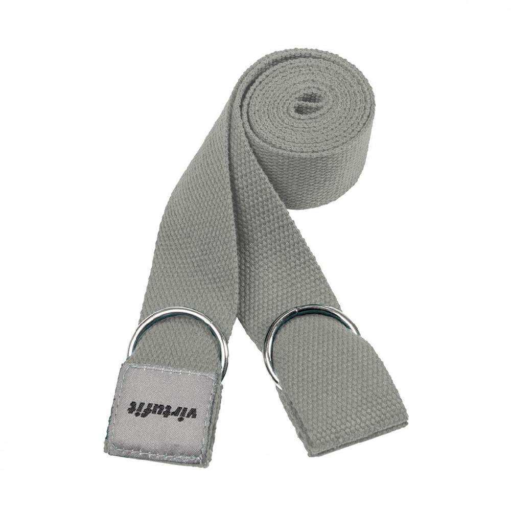 Virtufit VirtuFit Premium Yogamat Draagriem – Natural Grey