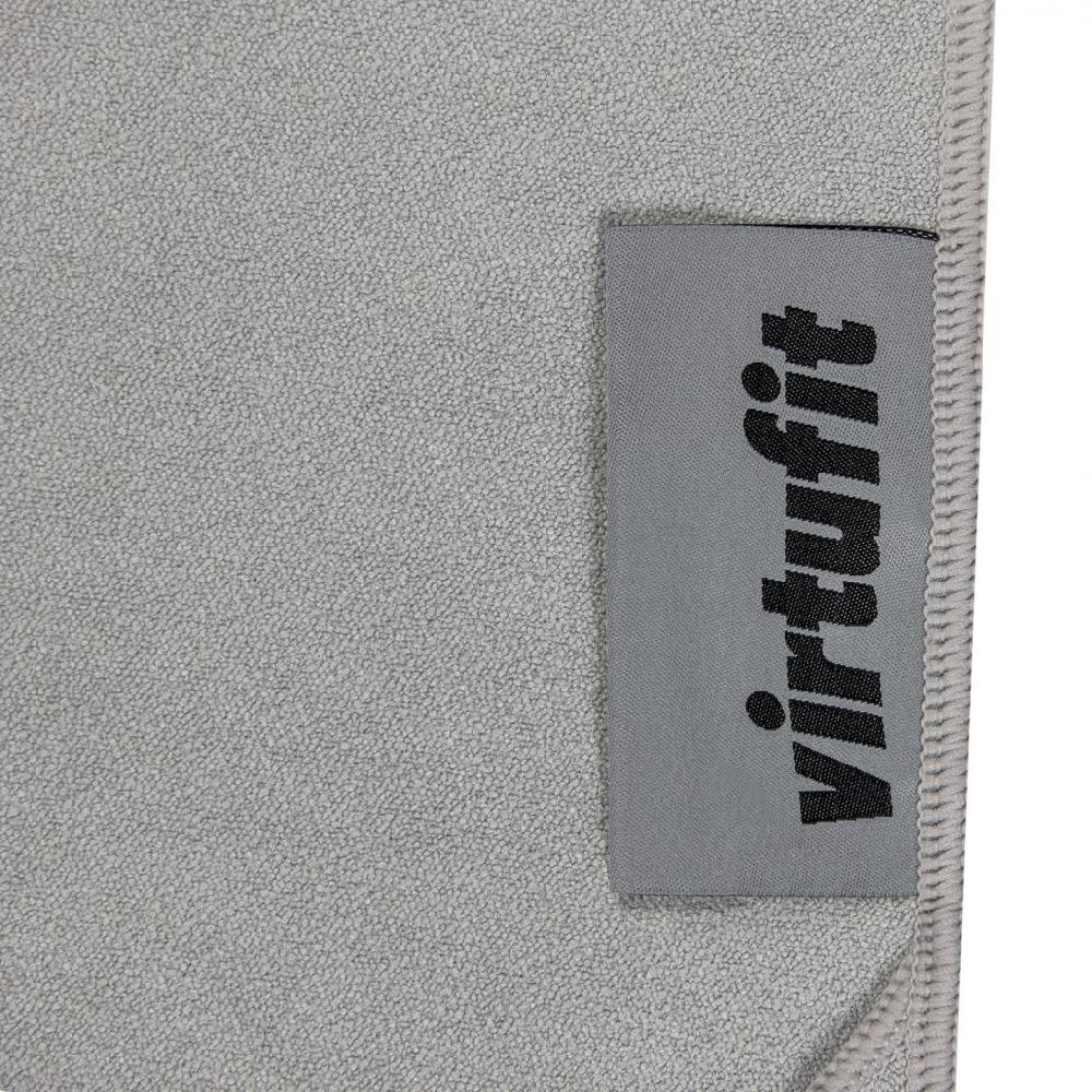 Virtufit VirtuFit Premium Yogamat Handdoek – Natural Grey