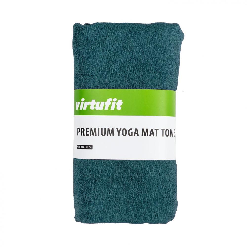 Virtufit VirtuFit Premium Yogamat Handdoek – Ocean Green