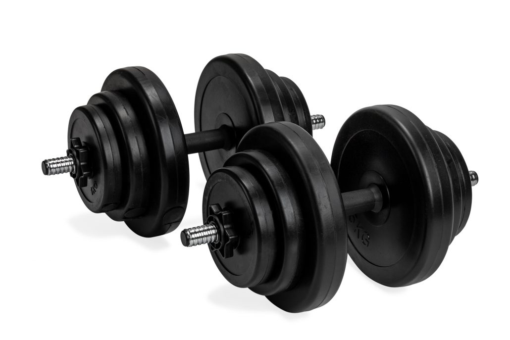 virtufit VirtuFit Verstelbare Vinyl Dumbbellset – 28 kg