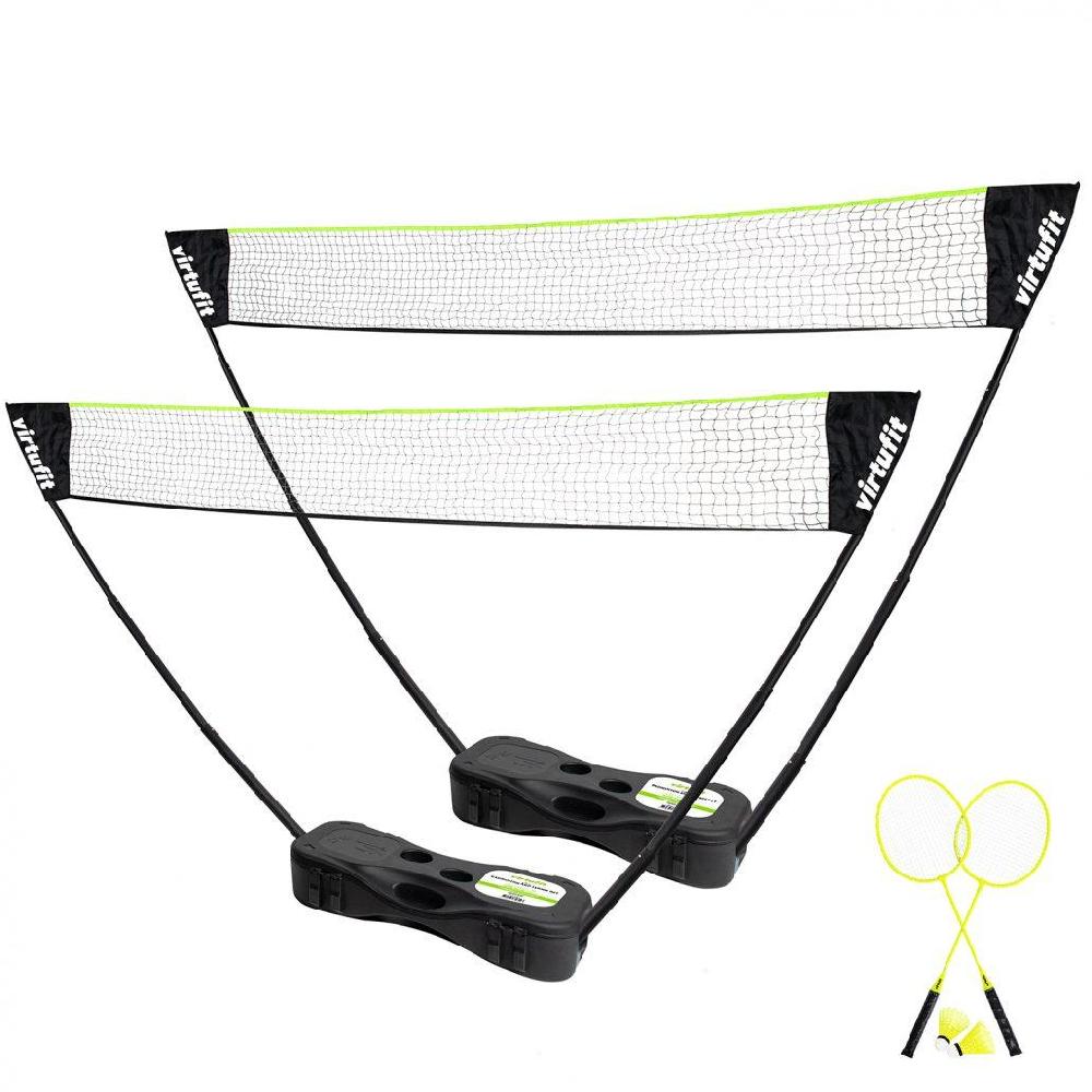 Virtufit VirtuFit 2-in-1 Portable Badminton Set
