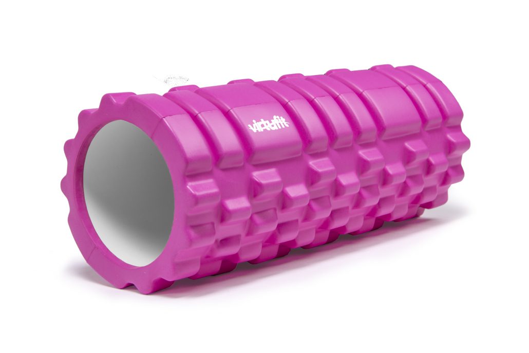 virtufit VirtuFit Grid Foam Roller 33 cm – Roze