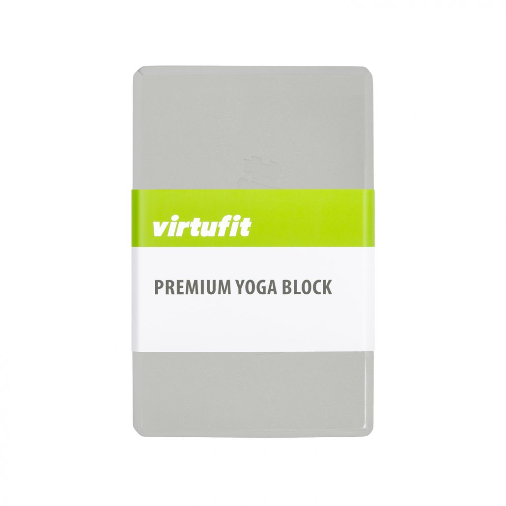 Virtufit VirtuFit Premium Yoga Blok – Natural Grey