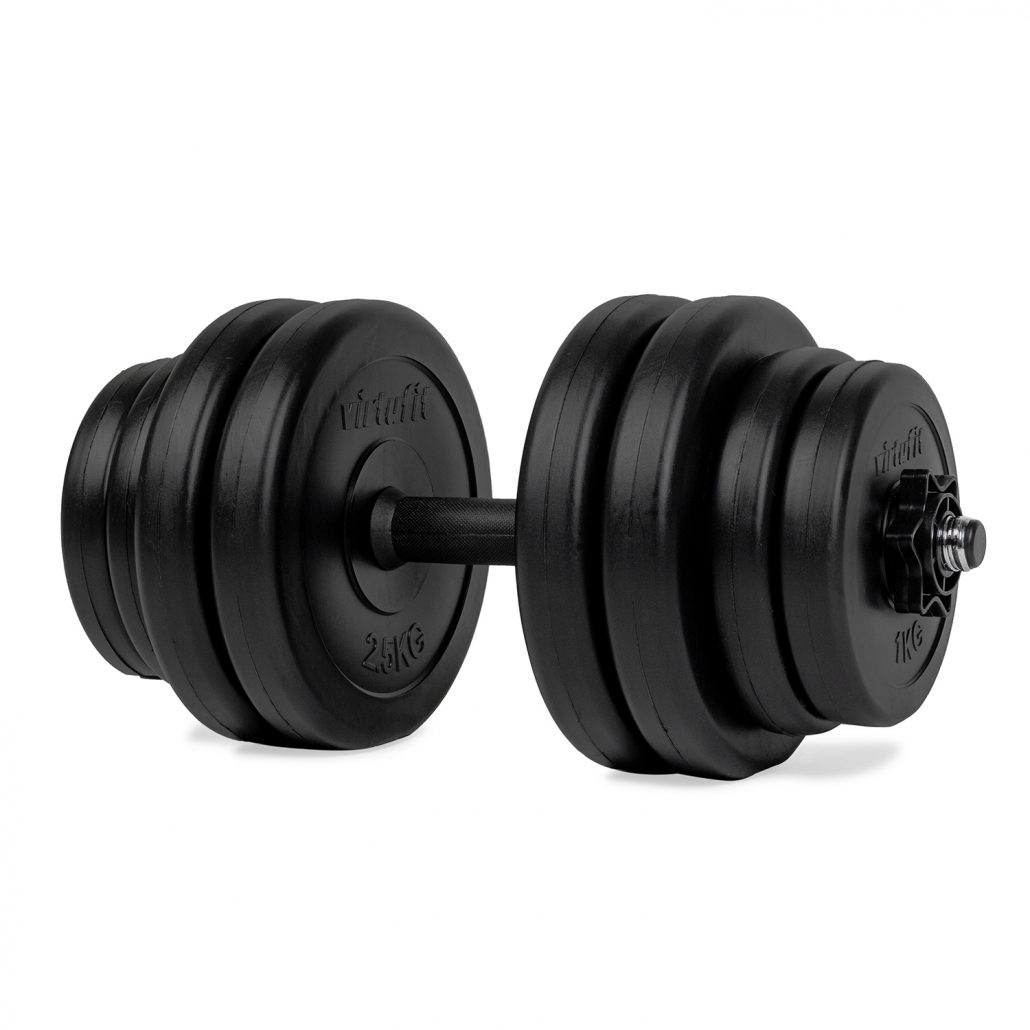 virtufit VirtuFit Verstelbare Vinyl Dumbbell – 15 kg