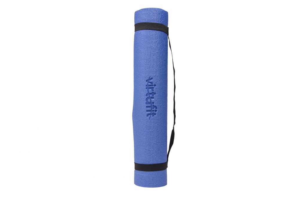 virtufit VirtuFit Yogamat met Draagkoord – Blauw