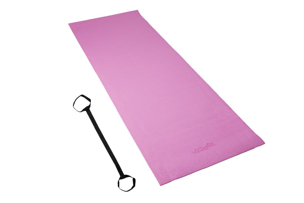 Virtufit VirtuFit Yogamat Met Draagkoord – Roze