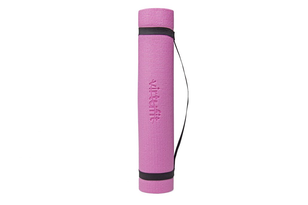 virtufit VirtuFit Yogamat met Draagkoord – Roze