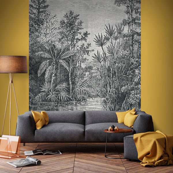 Vtwonen Art For The Home Jungle Schets Fotobehang 280x200 Cm