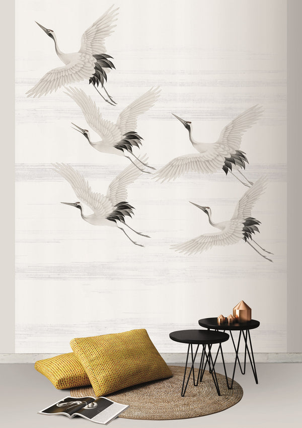 Vtwonen Art For The Home Kraanvogels Fotobehang 280x200 Cm
