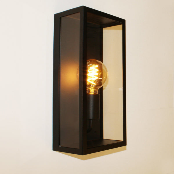 Vtwonen Artdelight Buitenlamp Rowin - 1 Lichts - 11 X 35 Cm - Zwart