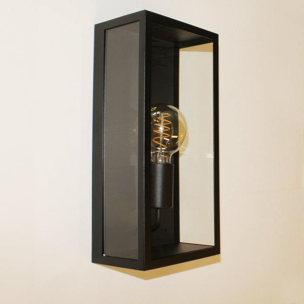 Vtwonen Artdelight Buitenlamp Rowin - 1 Lichts - 11 X 35 Cm - Zwart