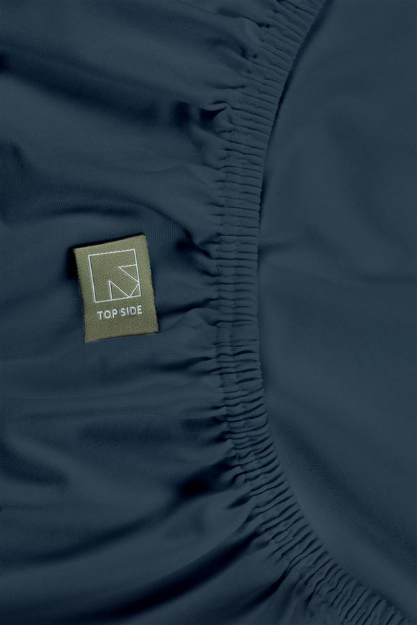 Vtwonen Beddinghouse Dutch Design Hoeslaken Organic Lycra HL - 200x220 Cm - Blauw