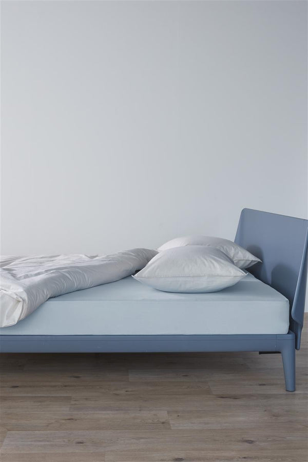 vtwonen Beddinghouse hoeslaken BH Jersey HL - 90x200/220 cm - licht blauw