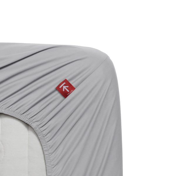 Vtwonen Beddinghouse Hoeslaken BH Percale Cotton HL - 160x200 Cm - Licht Grijs