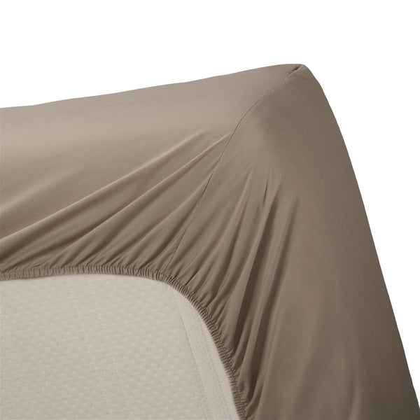 vtwonen Beddinghouse hoeslaken BH Percale Cotton HL - 180x200 cm - taupe
