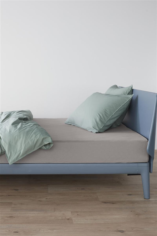 vtwonen Beddinghouse - Jersey - Hoeslaken - 140x220 cm - Taupe