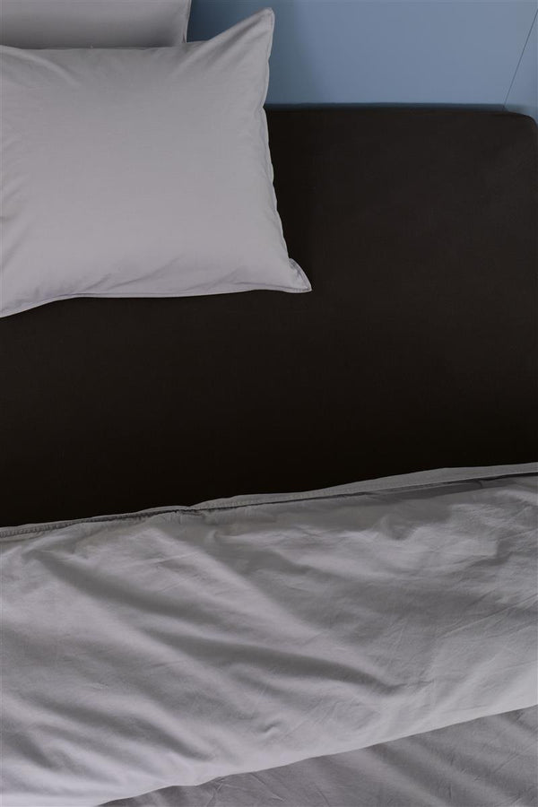 Vtwonen Beddinghouse - Jersey - Hoeslaken - 180x220 Cm - Zwart