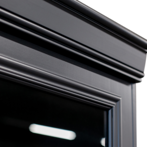 Vtwonen BePureHome Vitrinekast Organize - Grenen - Zwart - 215x110x44