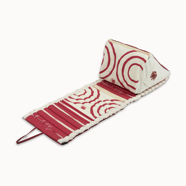 Vtwonen Besarto - Relaxmatras - Plage - Kersenrood Off White