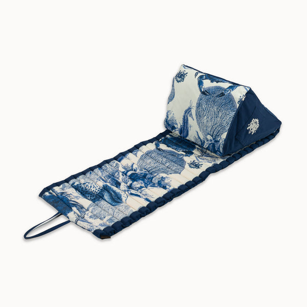 Vtwonen Besarto - Relaxmatras - Sea Life - Blue Off White
