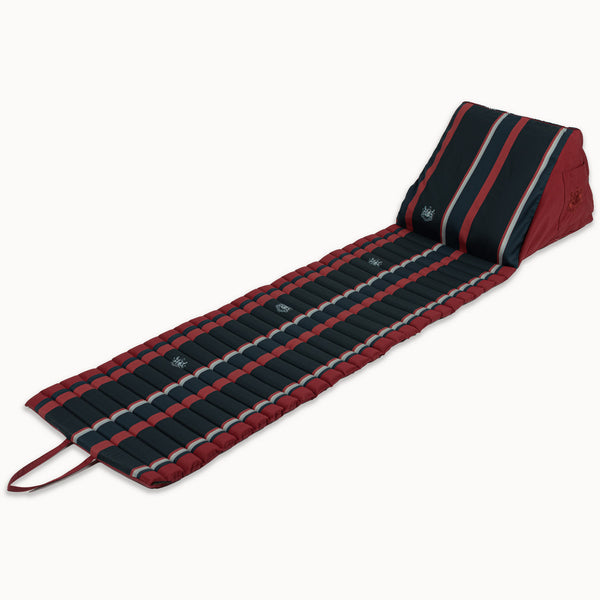 vtwonen Besarto - Relaxmatras - Stripe Classic - Red Navy