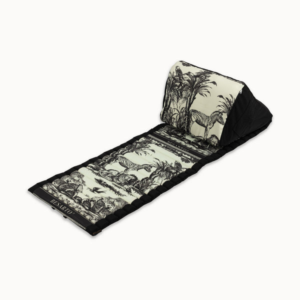 Vtwonen Besarto - Relaxmatras - Toile De Jouy - Black Off White