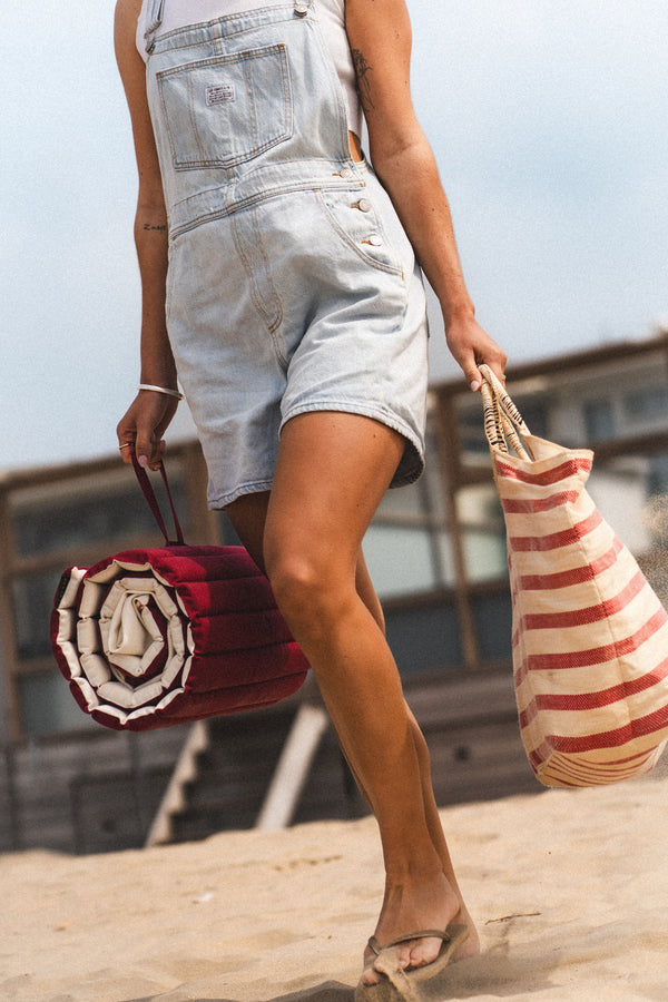 Vtwonen Besarto - Relaxmatras - Toile De Jouy - Black Off White