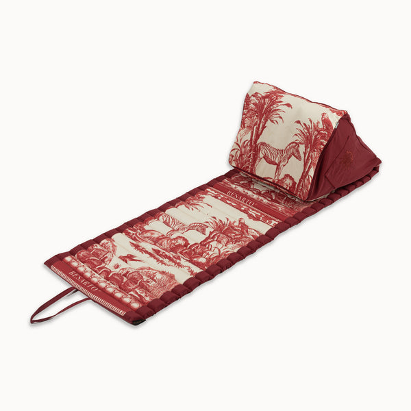 Vtwonen Besarto - Relaxmatras - Toile De Jouy - Red Off White