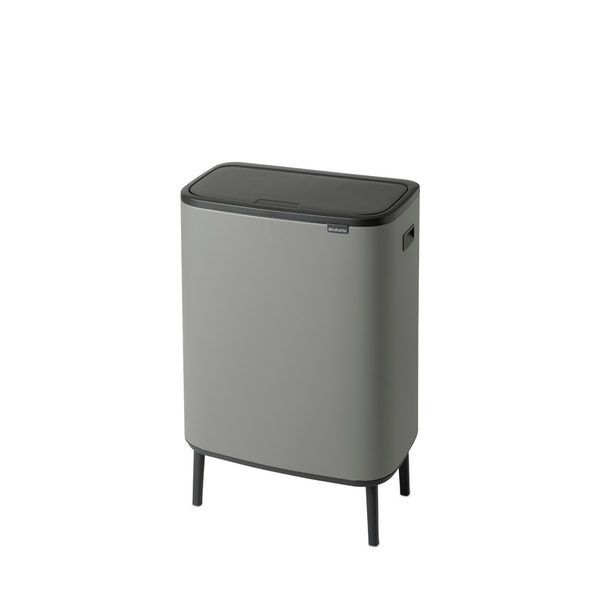 Vtwonen Bo Touch Bin Hi Met 1 Binnenemmer 60 Liter - Mineral Concrete Grey