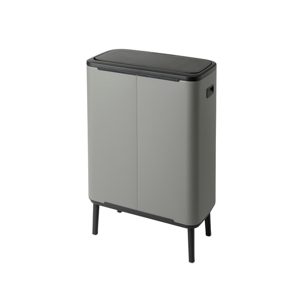 Vtwonen Bo Touch Bin Hi Met 1 Binnenemmer 60 Liter - Mineral Concrete Grey