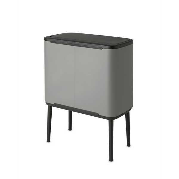 Vtwonen Bo Touch Bin Met 1 Binnenemmer 36 Liter - Mineral Concrete Grey