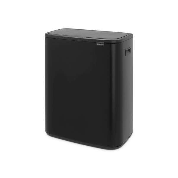 Vtwonen Bo Touch Bin Met 1 Binnenemmer 60 Liter - Matt Black