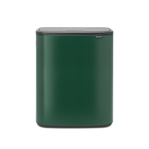 vtwonen Bo Touch Bin met 1 binnenemmer 60 liter - Pine Green