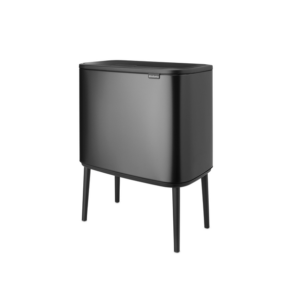 Vtwonen Bo Touch Bin Met 2 Binnenemmers 11 + 23 Liter - Confident Grey