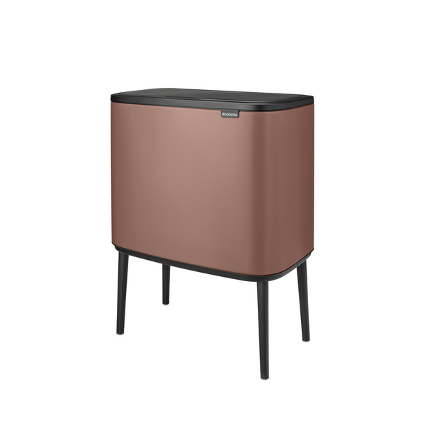Vtwonen Bo Touch Bin Met 2 Binnenemmers 11 + 23 Liter - Satin Taupe