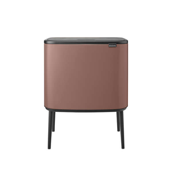 Vtwonen Bo Touch Bin Met 2 Binnenemmers 11 + 23 Liter - Satin Taupe