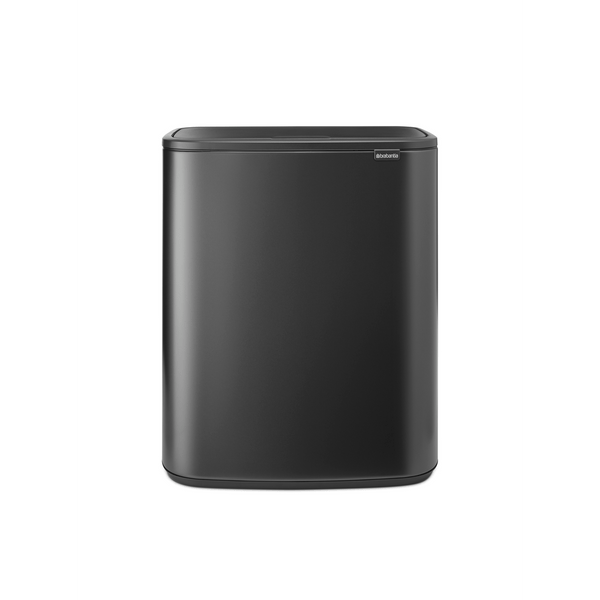 vtwonen Bo Touch Bin met 2 binnenemmers 2 x 30 liter - Confident Grey