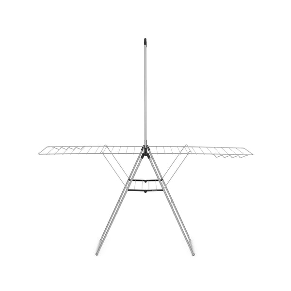 Vtwonen Brabantia Droogrek - 25M - Met Stang - Metallic Grey