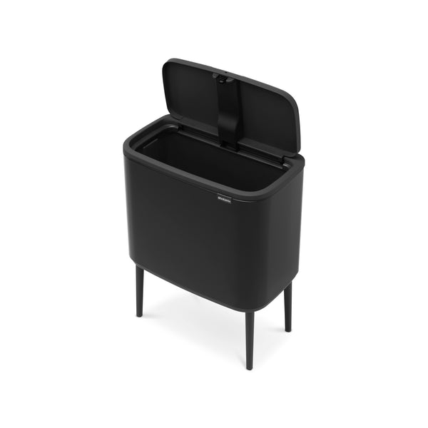 Vtwonen Brabantia Prullenbak Bo Touch Bin - 11+23L - Matt Black