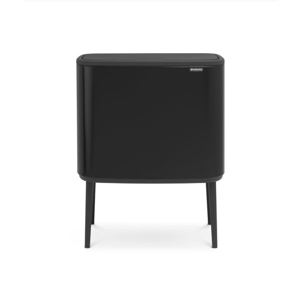 vtwonen Brabantia Prullenbak Bo Touch Bin - 11+23L - Matt Black